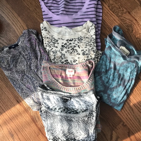 6 long sleeve tops - Picture 1 of 1